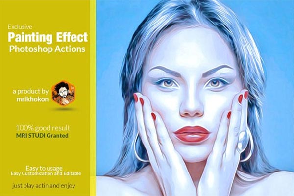 33+ Poster Painting Photoshop Actions | Free & Premium Photoshop Downloads